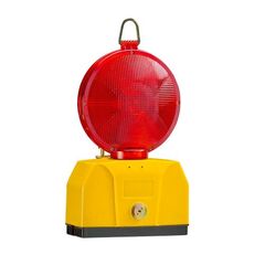  WEMAS Warnleuchten Warnleuchte-TL 2000/180 rot einseitig, Gehäuse gelb, mit Halter 12451734
